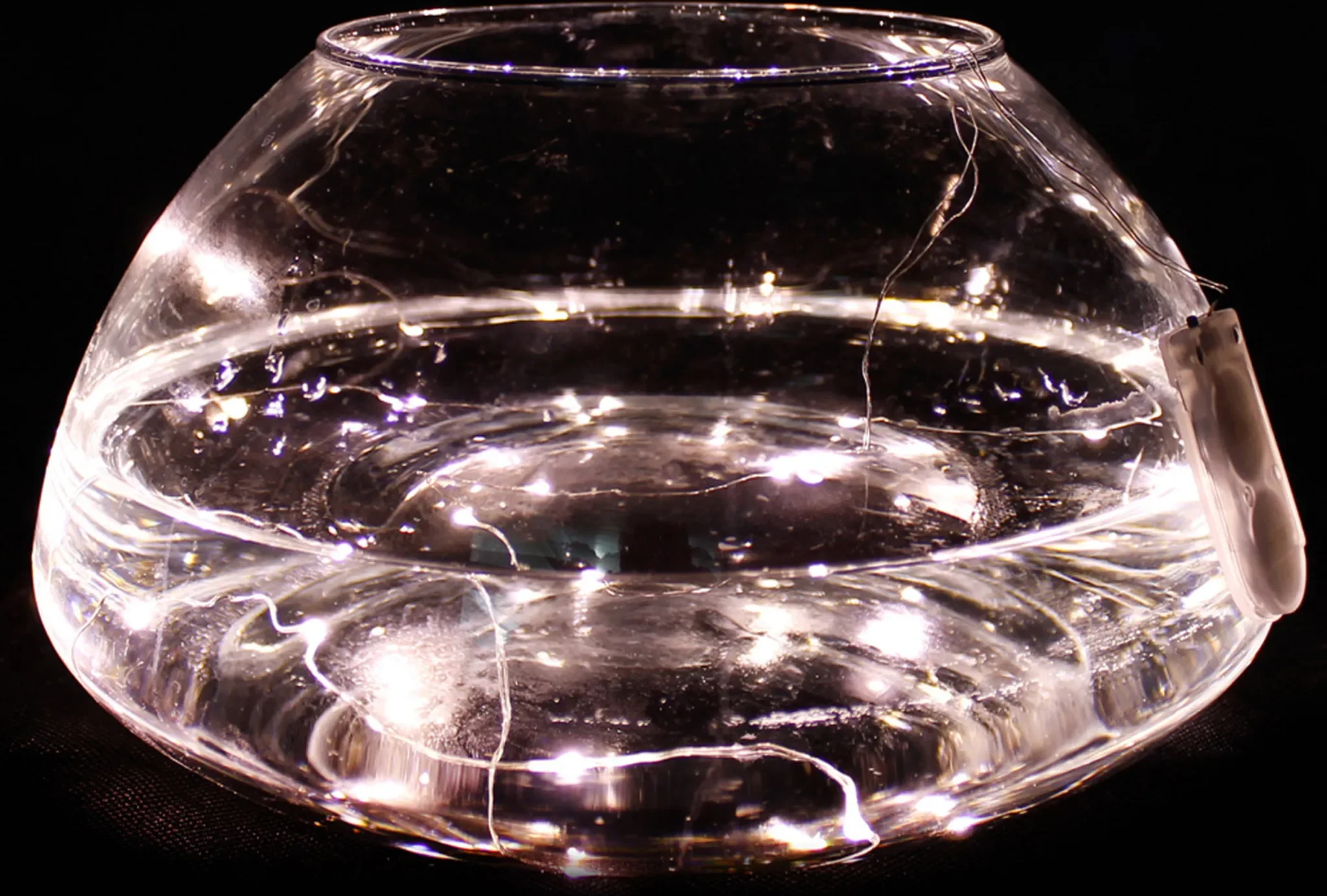 Micro LED Lichterkette – 30 LEDs, warmweiß, batteriebetrieben, 1,45 m